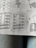 Nieuwe grijze stoffen kast (w), Huis en Inrichting, Kasten | Kledingkasten, Met plank(en), Kunststof, 100 tot 150 cm, Nieuw