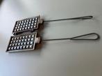 metalen wafelijzer, Ophalen of Verzenden