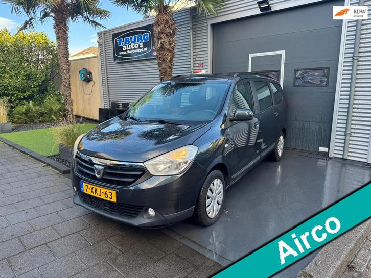 Dacia Lodgy 1.2 TCe Lauréate 7p. AIRCO, Auto's, Dacia, Bedrijf, Te koop, Lodgy, ABS, Airbags, Airconditioning, Boordcomputer, Centrale vergrendeling