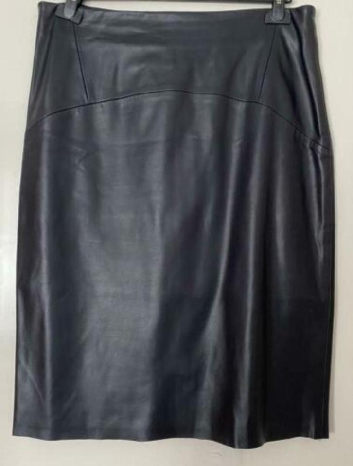 Steps lederlook rok maat 42 NIEUW [DM], Kleding | Dames, Rokken, Nieuw, Maat 42/44 (L), Blauw, Onder de knie, Ophalen of Verzenden