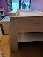 eenpersoons halfhoogslaper zonder matras, Ophalen, Gebruikt, 90 cm, Eenpersoons