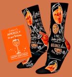APEROL SPRITZ SOKKEN + VERJAARDAGS KAART APEROL SPRITZ, Ophalen of Verzenden, Nieuw