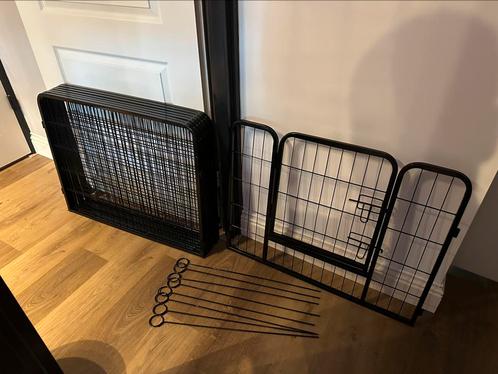 Honden/ konijnen ren, Dieren en Toebehoren, Hondenhokken, Zo goed als nieuw, 110 cm of meer, Ophalen