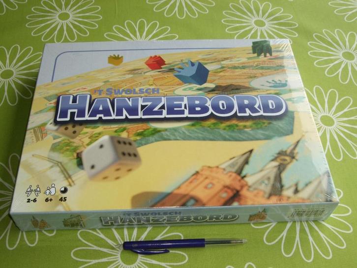 Nieuw in seal: 't Swolsch Hanzebord (met stripboek) *, Hobby en Vrije tijd, Gezelschapsspellen | Bordspellen, Nieuw, Een of twee spelers