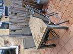 tafel met 4 stoelen, Tuin en Terras, Ophalen, Gebruikt, 4 zitplaatsen, Tuinset