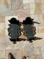 Kast leeuwarder stoelklok 2x, Antiek en Kunst, Ophalen of Verzenden