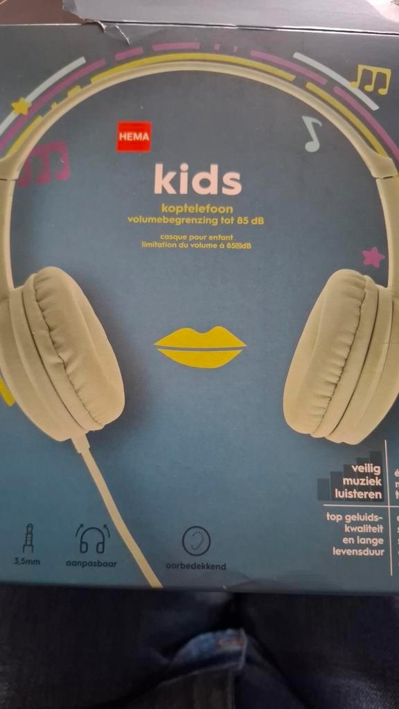 Nieuwe kinderkoptelefoon Hema, Audio, Tv en Foto, Koptelefoons, Nieuw, Overige merken, Draadloos, Ophalen of Verzenden