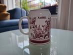 Delfts aardewerk bierpul - rood decor, Antiek en Kunst, Antiek | Keramiek en Aardewerk, Ophalen of Verzenden