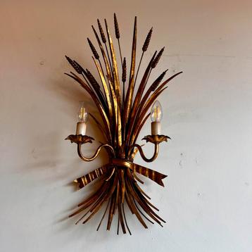 XXL Korenaren wand lamp Hans Kogl Mid Century Vintage beschikbaar voor biedingen