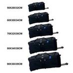 Royalty Rolls Reistas met Wielen Trolleytas Weekendtas 5 mat, Wieltjes, 30 cm of meer, Zwart, Nieuw