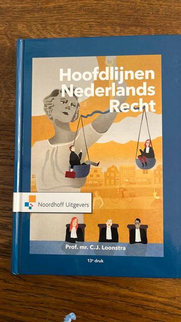 C.J. Loonstra - Hoofdlijnen Nederlands recht beschikbaar voor biedingen