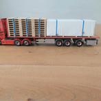 Combinatie lading pallets en prefab voor Tekno open oplegger, Ophalen of Verzenden, Zo goed als nieuw, Bus of Vrachtwagen, Tekno