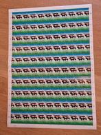 NVPH 1052 Koetjes Compleet Vel, Postzegels en Munten, Postzegels | Nederland, Ophalen of Verzenden, Na 1940, Postfris