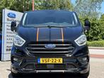 Ford Transit Custom 290 2.0 TDCI L1H1 Sport | SCI | 170pk Au, Auto's, Bestelauto's, Euro 6, 4 cilinders, Leder en Stof, Zwart