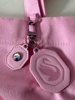 Stoffen roze tas met mooie hanger eraan, Ophalen of Verzenden, Nieuw, Sieraad of Horloge