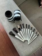 Make-up Kwastenset van Morphe, 11 stuks met bewaar etui, Gehele gezicht, Zwart, Ophalen of Verzenden, Zo goed als nieuw