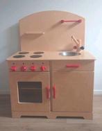 Houten speelkeuken - van Dijk Toys hoogwaardige kwaliteit, Ophalen, Zo goed als nieuw