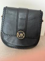 Michael Kors tas Lillie leather handbag, Ophalen of Verzenden, Zo goed als nieuw, Zwart