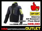 Textiel Softshell motorjas Macna Aytee All-Season - Geel, Motoren, Kleding | Motorkleding, Info@huybersmotoren.nl, Jas | textiel
