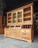 Grote teakhouten grutterskast | Apothekerskast #1991, Huis en Inrichting, Gebruikt, 200 cm of meer, Met deur(en), Ophalen of Verzenden
