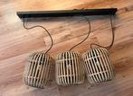 Bamboo lampen, Huis en Inrichting, Lampen | Hanglampen, Ophalen, Zo goed als nieuw, 75 cm of meer