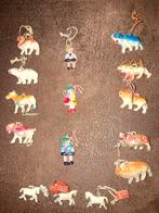 15 stuks CRACKER JACK Toys 1930 1950 beeldjes, Antiek en Kunst, Curiosa en Brocante, Verzenden