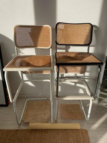 4 Marcel Breuer Cesca Thonet Stijl Stoelen beschikbaar voor biedingen