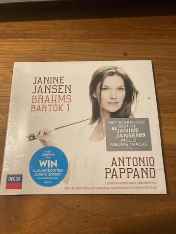Janine Jansen - Brahms / Bartok 1 (Nieuw in folie / Bonus cd beschikbaar voor biedingen