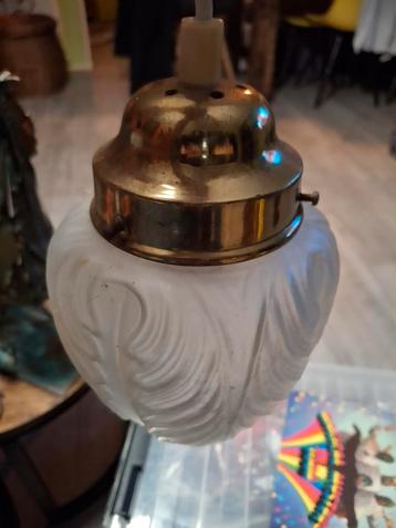 Art Deco Lamp - Bladmotief beschikbaar voor biedingen