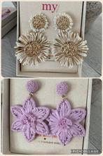 NIEUW > My Jewellery Oorbellen/Lila & Goud beige/Ibiza Style, Overige materialen, Overige kleuren, Verzenden, Nieuw