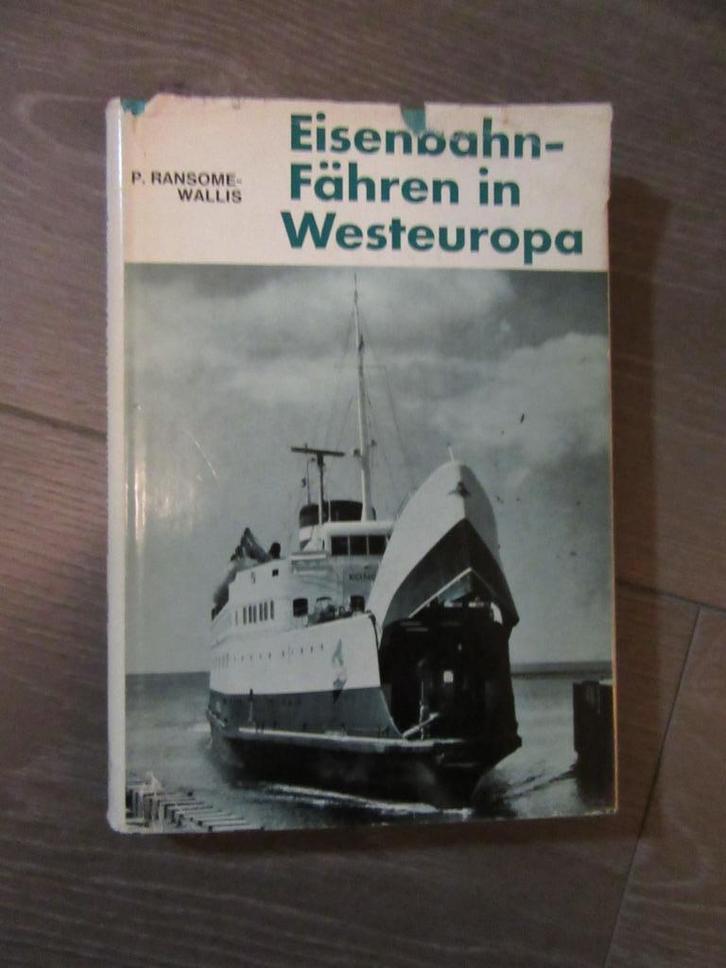 Spoorweg veerboot Eisenbahnfähren in Westeuropa per trein, Boeken, Vervoer en Transport, Gelezen, Trein, Verzenden