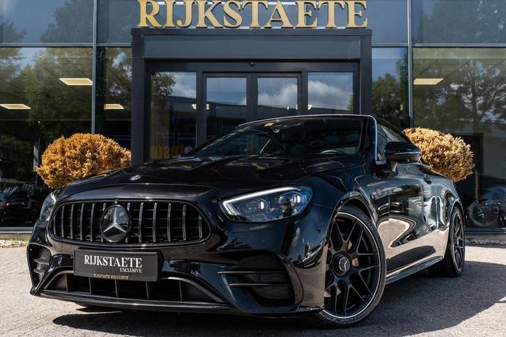 Mercedes E-klasse Cabrio E220d AMG|MASSAGE|BURMESTER|HEAD-UP, Auto's, Mercedes-Benz, Bedrijf, Te koop, E-Klasse, 360° camera, ABS