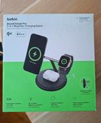 Belkin BoostCharge Pro 3-in-1 Magnetische Oplader, Ophalen of Verzenden, Nieuw, Apple iPhone