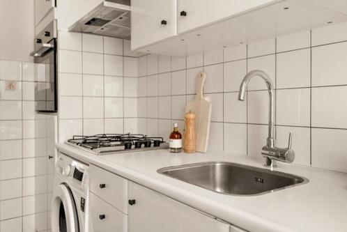 2e hands keuken, Huis en Inrichting, Keuken | Complete keukens, Gebruikt, Enkelwandige keuken, Wit, Kunststof, Ophalen