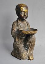 Verfijnd gegoten bronzen monnikje, 2e helft 20e eeuw, Nepal, Ophalen of Verzenden