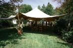 Te huur: Grote stretchtent 10x15m (incl. opbouw/afbouw), Ophalen of Verzenden, Zo goed als nieuw, Overige