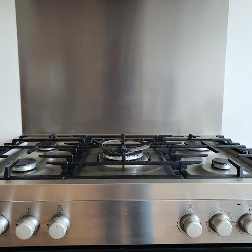 Beko 5 pits gasfornuis met oven, vrijstaand, Witgoed en Apparatuur, Fornuizen, Gebruikt, Vrijstaand, Gas, 5 kookzones of meer