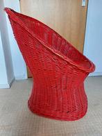 Rieten stoel, Huis en Inrichting, Stoelen, Ophalen, Gebruikt, Riet of Rotan, Eén