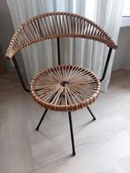 vintage sierlijk Rohe rotan stoel, Ophalen