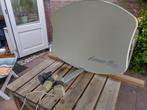 satelietschotel Visiosat met 3 LMB's en switch, Audio, Tv en Foto, Schotelantennes, Ophalen, Gebruikt, (Schotel)antenne, Overige merken
