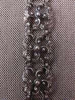 Antieke zilveren armband 'Frans Eligius Blachian/Romantisch, Antiek en Kunst, Antiek | Goud en Zilver, Ophalen of Verzenden, Zilver