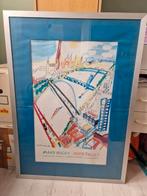 Grote wissellijst zilverkleurig, Huis en Inrichting, Woonaccessoires | Lijsten, Ophalen, Metaal of Aluminium, Minder dan 50 cm