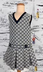 Gucci GG supreme plissé jurk maat 6 (850 euro), Customercare@gucci.com, Jurk of Rok, Gucci, Verzenden