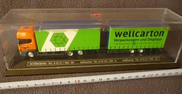SCANIA  Vrachtauto model 1/87  HERPA   zeldzame uitgave beschikbaar voor biedingen