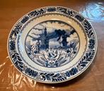 Groot Delfts Blauw wandbord Royal Goedewaagen Barneveld, Antiek en Kunst, Antiek | Wandborden en Tegels, Ophalen of Verzenden