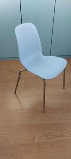 Lichtblauwe Ikea Leifarne Stoel, Ophalen, Gebruikt, Blauw, Metaal