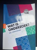 Wat is onderzoek? - Nel Verhoeven, Ophalen of Verzenden, Gamma, Zo goed als nieuw, HBO