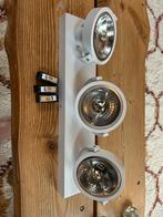 Lumidora 3-spot wit inclusief lichtbron, Ophalen, Metaal of Aluminium, Nieuw, Industrieel