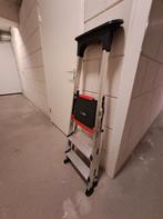 Te Koop:  Altrex Dubbeldekker Huishoudtrap 3‑treden, Ophalen, Zo goed als nieuw, Trap, Minder dan 2 meter