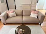 IKEA Nockeby 3-zits bank beige, Huis en Inrichting, Banken | Bankstellen, Ophalen, Driepersoons, 75 tot 100 cm, Zo goed als nieuw